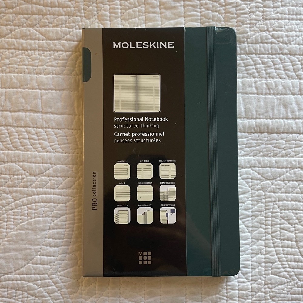 Moleskine Professional Notebook - Brand New